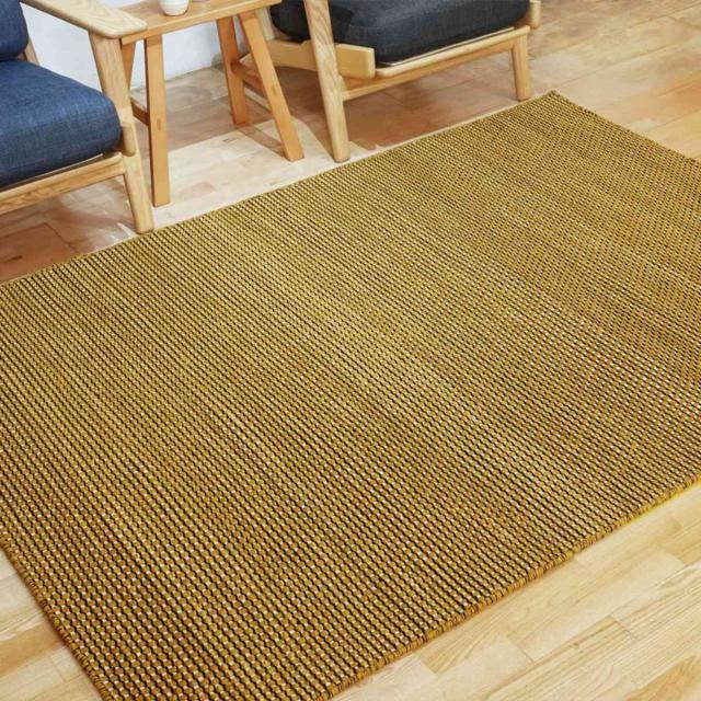 ラグ 手織り ヴェリーノ VELINO 160×230cm ホットカーペット対応 （ ラグマット カーペット 絨毯 じゅうたん 長方形 マット 床暖対応 床暖 床暖房 アクセントラグ 耐久性 ハンドメイド ）