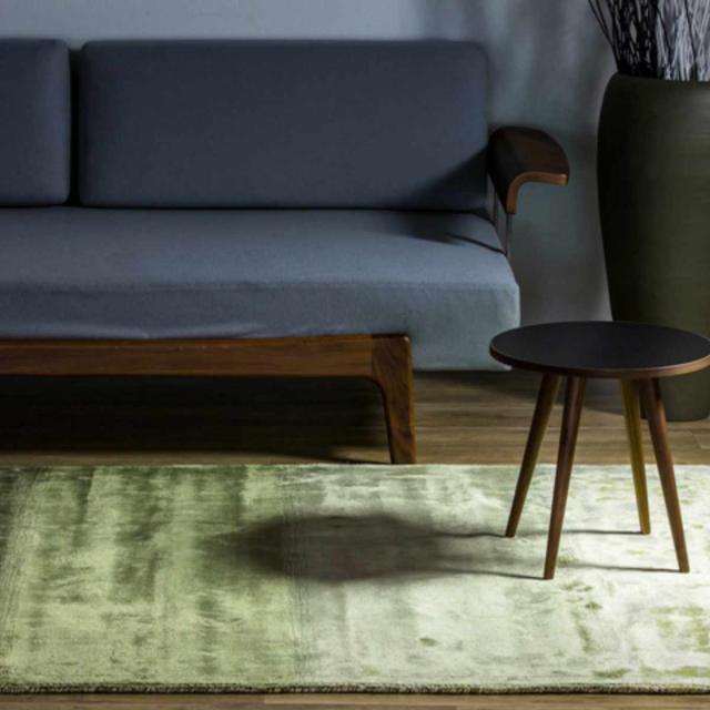 ラグ 手織り フェード FADE 160×230cm ホットカーペット対応 （ ラグマット カーペット 絨毯 じゅうたん 長方形 マット 床暖対応 床暖 床暖房 アクセントラグ 耐久性 ハンドメイド ビスコース ）_12