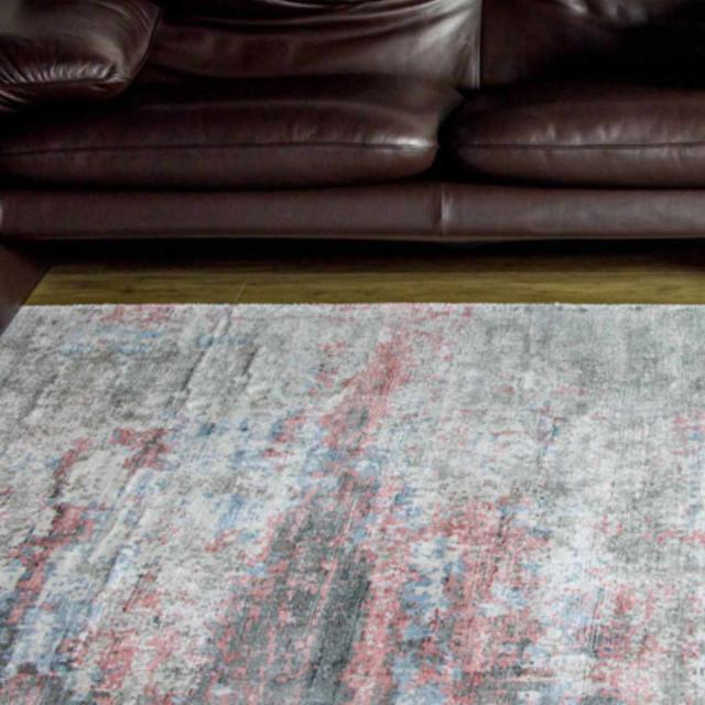 ラグ 手織り ヴェローナ VERONA 160×230cm ホットカーペット対応 （ ラグマット カーペット 絨毯 じゅうたん 長方形 マット 床暖対応 床暖 床暖房 アクセントラグ 耐久性 ハンドメイド ビスコース ニュアンスカラー ）