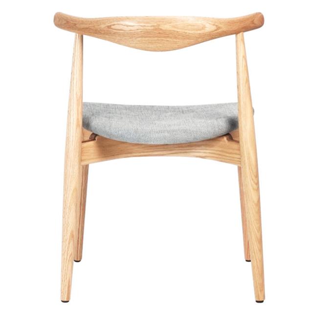 ダイニングチェア 座面高45cm レッドオーク 9109 （ チェア ダイニング イス 椅子 食卓椅子 完成品 木製 天然木 肘なし スタッキング 背もたれ アーチ形状 ファブリック チェアー いす 食卓 リビング 木製椅子 リビングチェア ）_15