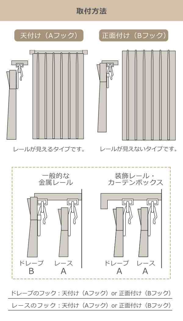 カーテン オーダーカーテン ドレープカーテン デニムムジシャコウ 1.5倍ヒダ 巾271〜300