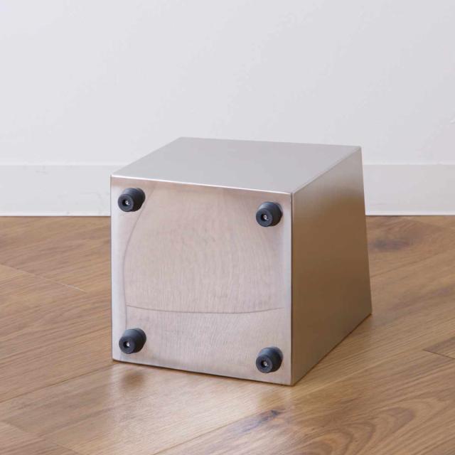 傘立て RHOMBUS ショートタイプ ステンレス 折りたたみ傘専用 （ 折りたたみ傘 アンブレラスタンド スリム傘立て 傘スタンド 玄関 傘 収納 ステンレス製 傘立 スタイリッシュ シルバー 傘収納 シンプル おしゃれ 北欧 ）
