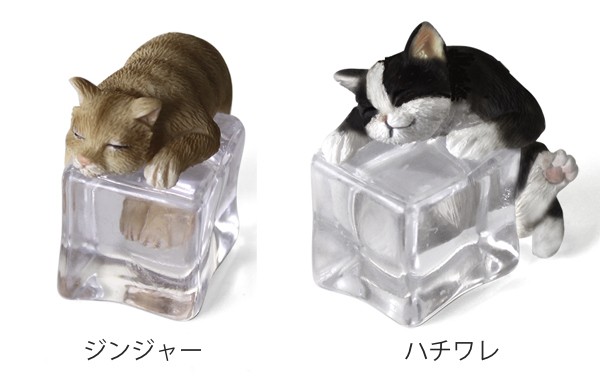 置物 猫 ネコ オブジェ アイスアニマル 小物 オーナメント 動物 雑貨 ねこ 飾り インテリア 玄関 デスク オフィス リビング 癒し かわの通販はau Pay マーケット インテリアパレット