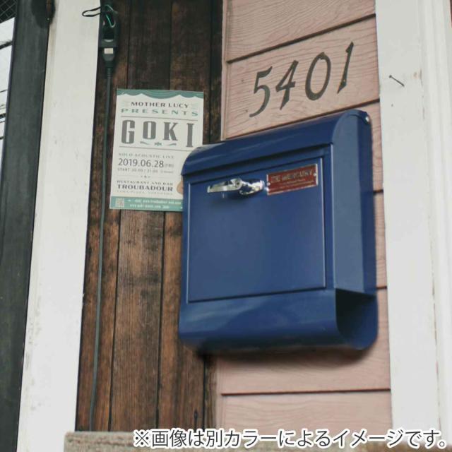 郵便ポスト MERCURY ハンドルロックメールボックス （ マーキュリー 郵便 ポスト 郵便受け 壁掛け ハンドル 鍵付き 新聞受け メールボックス メール便 一戸建て 屋外 玄関 アメリカンポスト レトロ おしゃれ ）_3