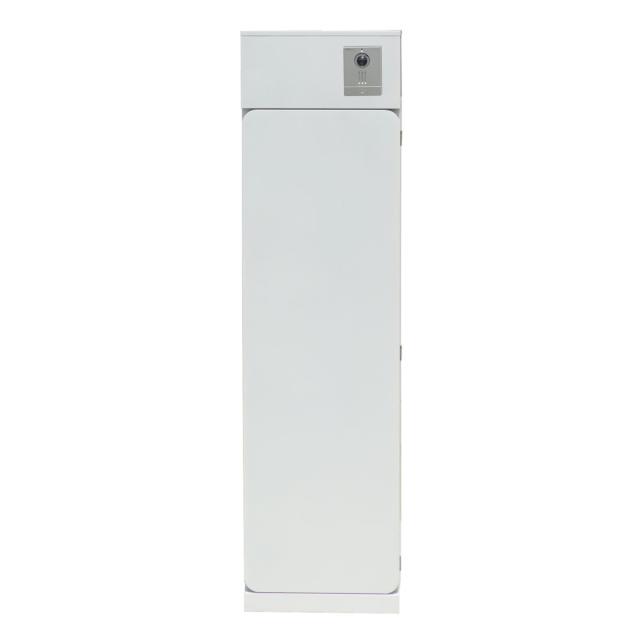 宅配ボックス 郵便ポスト 門柱 AXENT DOOR インターホン穴有 （ ポスト 宅配 ボックス 宅配ポスト 一戸建て用 スタンドポスト ポスト一体型 据え置き 置き配用ボックス 郵便 郵便受け 宅配BOX 3段式 ダイヤル錠 インターホン 穴あり ）_12