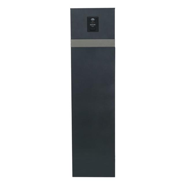 宅配ボックス 郵便ポスト 門柱 AXENT SQUARE インターホン穴有 （ ポスト 宅配 ボックス 宅配ポスト 一戸建て用 スタンドポスト ポスト一体型 据え置き 置き配用ボックス 郵便 郵便受け 宅配BOX 3段 ダイヤル錠 インターホン 穴あり ）_13