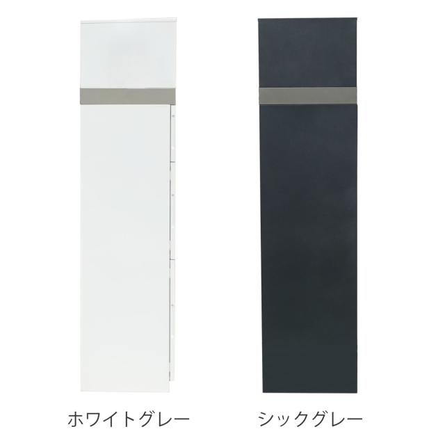 宅配ボックス 郵便ポスト 門柱 AXENT SQUARE インターホン穴無 （ ポスト 宅配 ボックス 宅配ポスト 一戸建て用 スタンドポスト ポスト一体型 据え置き 置き配用ボックス 郵便 郵便受け 宅配BOX 3段 ダイヤル錠 インターホン 穴なし ）_2