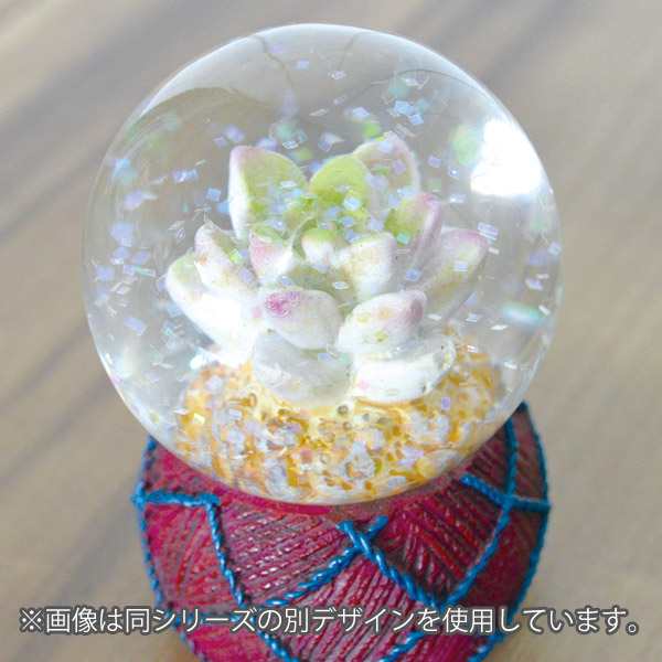 スノードーム テラリウム L 多肉植物 完成品 スノーグローブ ウォーターグローブ 植物 スノー ドーム 雪 インテリア キラキラ ラメ 観の通販はau Pay マーケット リビングート