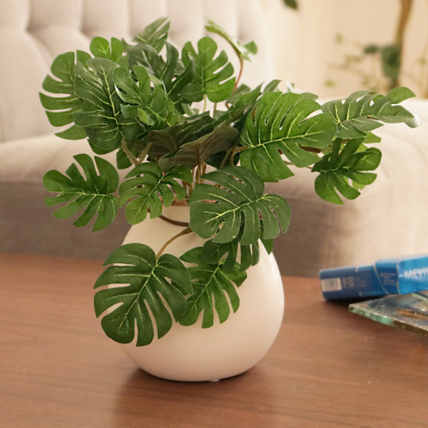 光触媒　人工観葉植物　フェイクグリーン　インテリアモンステラ1.7 光触媒観葉植物 インテリアモンステラ1.7 〔フロアタイプ