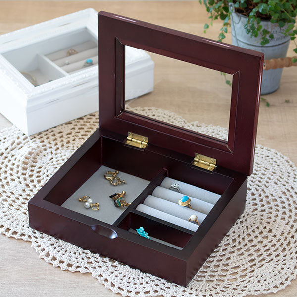 ジュエリーボックス ノーム S アンティーク 木製