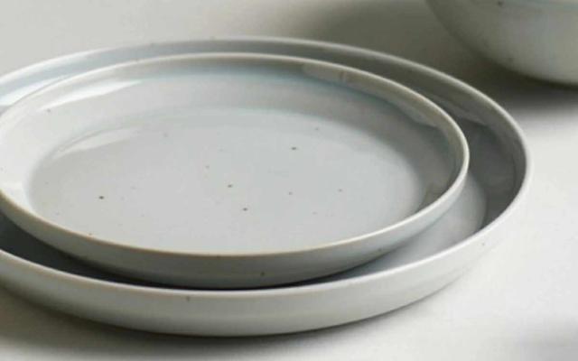KINTO キントー RIM プレート 240mm 同色3枚セット （ 24cm リム 磁器 お皿 取り皿 和食器 洋食器 食洗機対応 3枚組 電子レンジ対応 パスタ メイン料理 ワンプレート ）_8