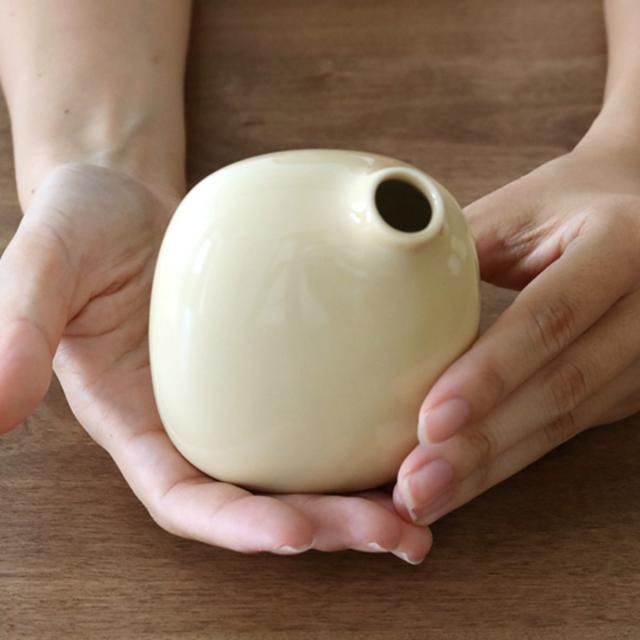 SHOKKI × so objects フラワーベース 花器 KINTO キントー SACCO ベース 磁器 02 （ 花瓶 一輪挿し
