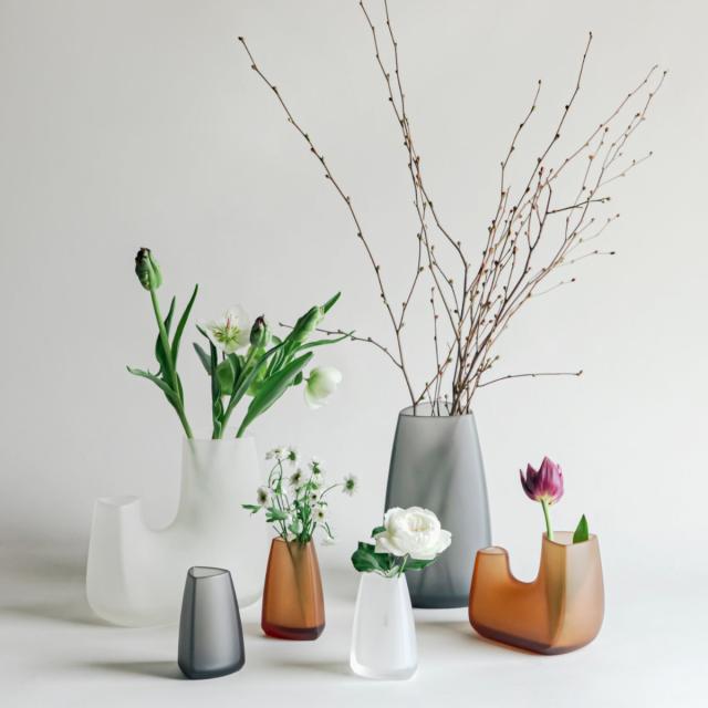 KINTO キントー TRE ベース 200×420mm （ 花瓶 フラワーベース 花びん 花器 おしゃれ 花 花入れ 生花 花束 ドライフラワー グリーン インテリア 植物 玄関 デスク ）_12