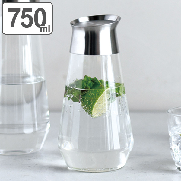 キントー Kinto 冷水筒 ピッチャー 750ml Luce 耐熱 ウォーターカラフェ ガラス製 電子レンジ対応 食洗機対応 水差し 麦茶ポット ガラの通販はau Pay マーケット リビングート