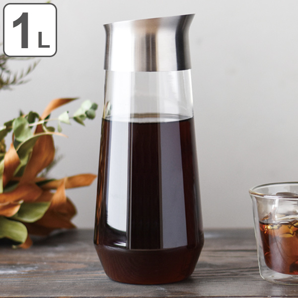 キントー Kinto 冷水筒 ピッチャー 1l Luce 耐熱 コールドブリューカラフェ ガラス製 電子レンジ対応 食洗機対応 水差し 麦茶ポット の通販はau Pay マーケット リビングート