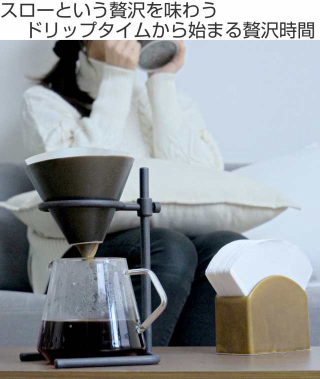 キントー コーヒーブリューワー 2杯用 ドリッパー SLOW COFFEE STYLE