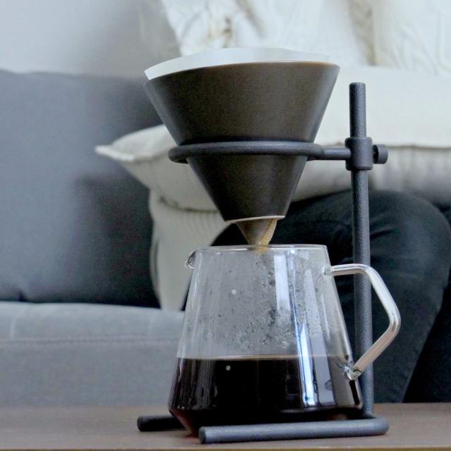 KINTO キントー SCS-S04 ブリューワースタンドセット 4cups （ SLOW COFFEE STYLE Specialty 4杯分 600ml 磁器製 スタンド コーヒースタンド ブリュワー 可動式 コーヒーサーバー 紙フィルター ）_17