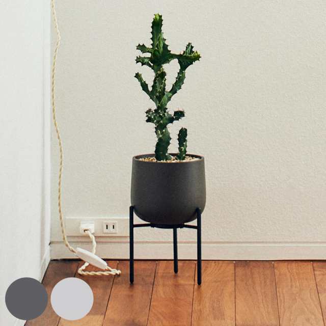 キントー プランター プラントポット211 直径13.5cm （ KINTO 植木鉢 プラントポット 植物用ポット 鉢スタンド 花器 鉢カバー ポット 脚 台 丸 植木鉢カバー 植物 花 観葉植物 園芸 直植え スタンド インテリア おしゃれ ）の通販は