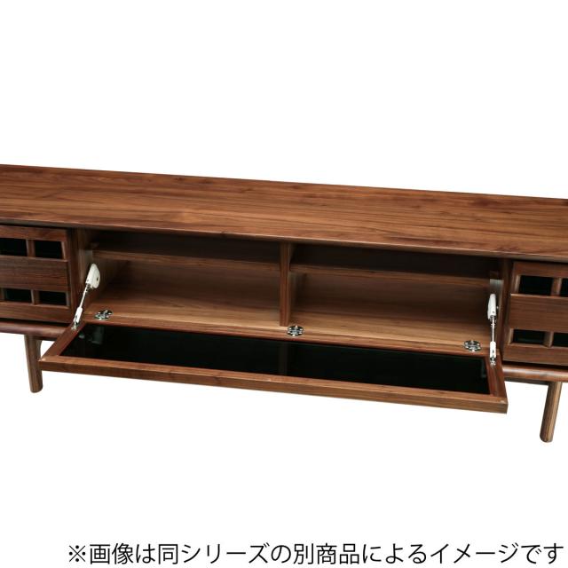 テレビボード 和モダン 格子デザイン 幅150cm ホワイトオーク （ 開梱設置 TV台 TVボード テレビラック テレビ 完成品 オーク 木製 収納 リビング収納 引き出し スライドレール 可動棚 ）_2