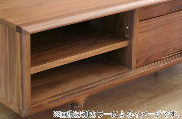 テレビボード 縦格子デザイン オーク無垢材 KISSUI 幅180cm （ 開梱