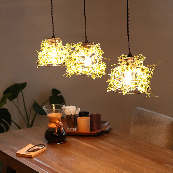 照明 ペンダントライト 3灯 Ct触媒 Led対応 ボタニック 送料無料 ライト 照明器具 天井 ペンダント おしゃれ 天井照明 コードリール付の通販はau Pay マーケット リビングート