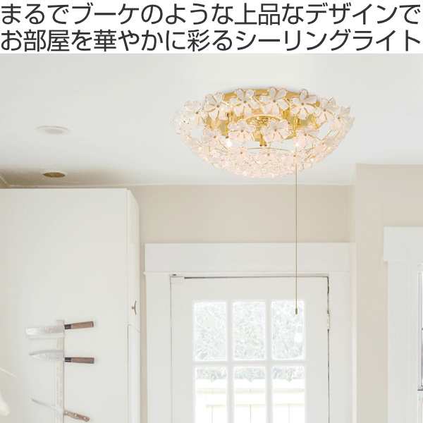 シーリングライト BOUQUET 5灯 照明 LED 対応 （ 天井照明 照明器具