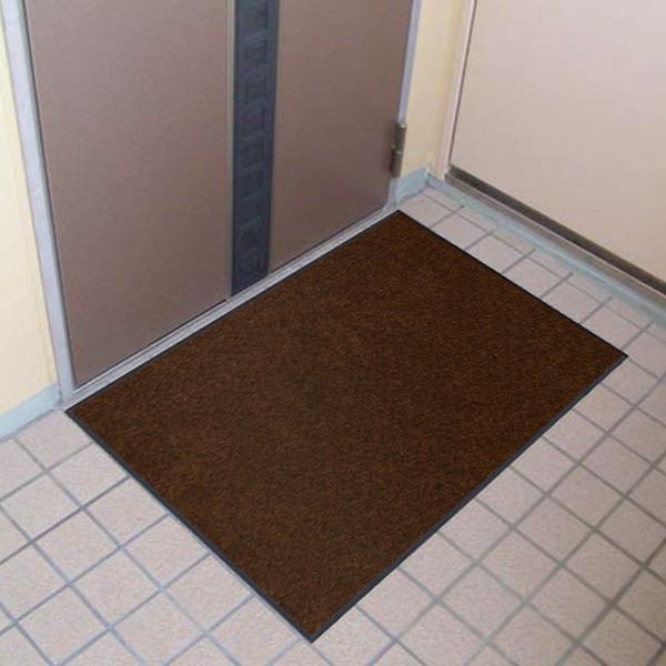 玄関マット 屋内 屋外 業務用 60×135cm スタンダードマットECO 暖色系 オフィス サイズオーダー （ 屋内用 屋外用 兼用 除塵 耐久性 洗える 滑り止め エントランス 玄関 マット 吸水マット 泥落とし フチあり 日本製 ）