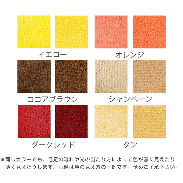 玄関マット 屋内 屋外 業務用 75×210cm スタンダードマットECO 暖色系 オフィス サイズオーダー （ 屋内用 屋外用 兼用 除塵 耐久性 洗える 滑り止め エントランス 玄関 マット 吸水マット 泥落とし フチあり 日本製 ）_2
