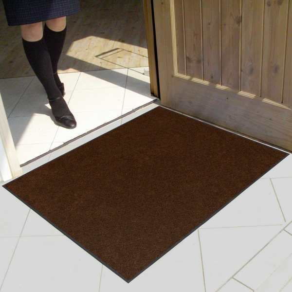 玄関マット 屋内 屋外 業務用 105×135cm スタンダードマットECO 暖色系 オフィス サイズオーダー （ 屋内用 屋外用 兼用 除塵 耐久性 洗える 滑り止め エントランス 玄関 マット 吸水マット 泥落とし フチあり 日本製 ）の通販は