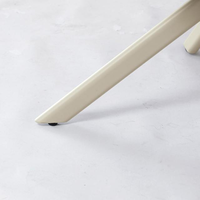 ダイニングチェア 回転式 座面高44cm ヘクサ ラウンドチェア （ 360度 デスクチェア ファブリック ホテルライク モダン スタイリッシュ 高級感 ）_10