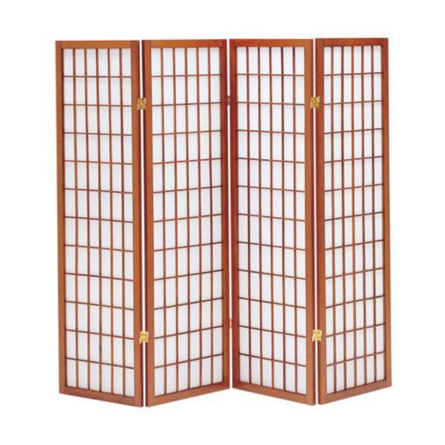 パーテーション 衝立 和風パーティション ついたて 仕切り 屏風 4連