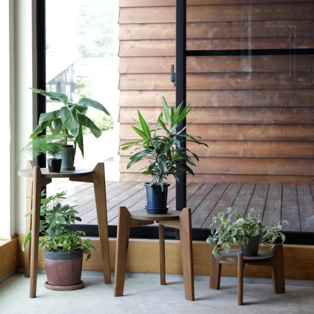 花台 Jardin Plants Table set 木製 （ プランタースタンド