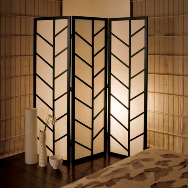 衝立 3連 高さ150cm 折りたたみ 天然木 杉 完成品 間仕切り （ パーテーション 目隠し パーティション 屏風 自立 スクリーン ついたて 3連スクリーン 仕切り おしゃれ 部屋 和室 洋室 玄関 インテリア ）_7