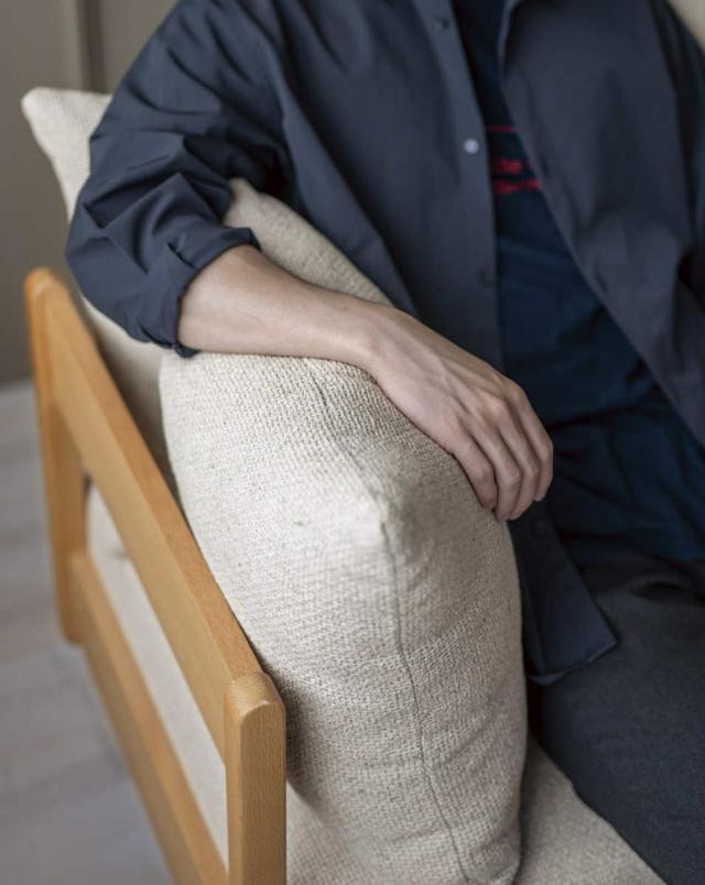 コーナーソファ 幅68cm 1人掛け 組み合わせ おしゃれ SELF セルフ Mash （ ソファ コンパクト 脚 取り外し 天然木 木製 フレーム ローソファ リビングソファ 和室 レイアウト 自由 フロアソファ ファブリック 完成品 片肘 ソファー ）_10
