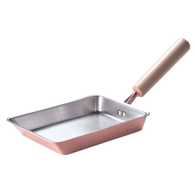 卵焼き器 12cm ガス火専用 ふわっと銅のたまごやき （ エッグパン 玉子