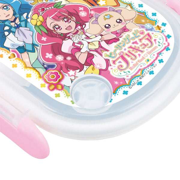 お弁当箱 ヒーリングっどプリキュア 1段 小判型 350ml ランチボックス プリキュア 弁当箱 レンジ対応 食洗機対応 キャラクター キッズの通販はau Pay マーケット リビングート