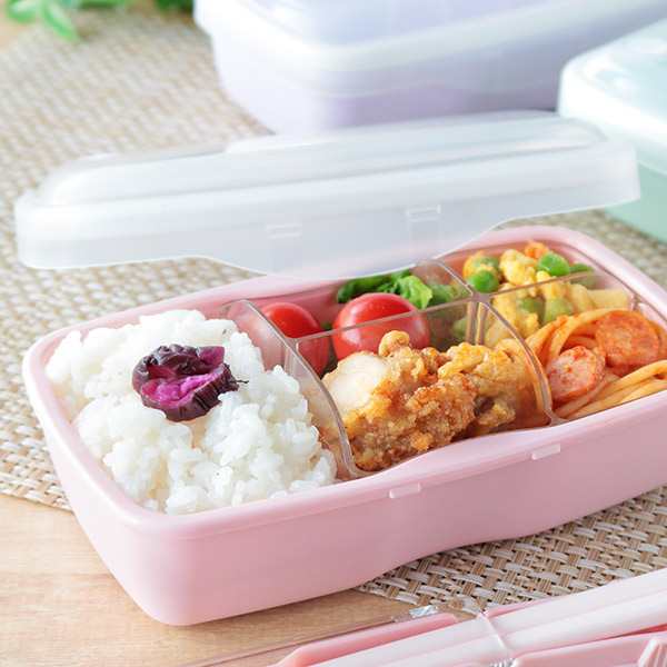 お弁当箱 1段 500ml レスボックス おかず容器付き ランチボックス 弁当