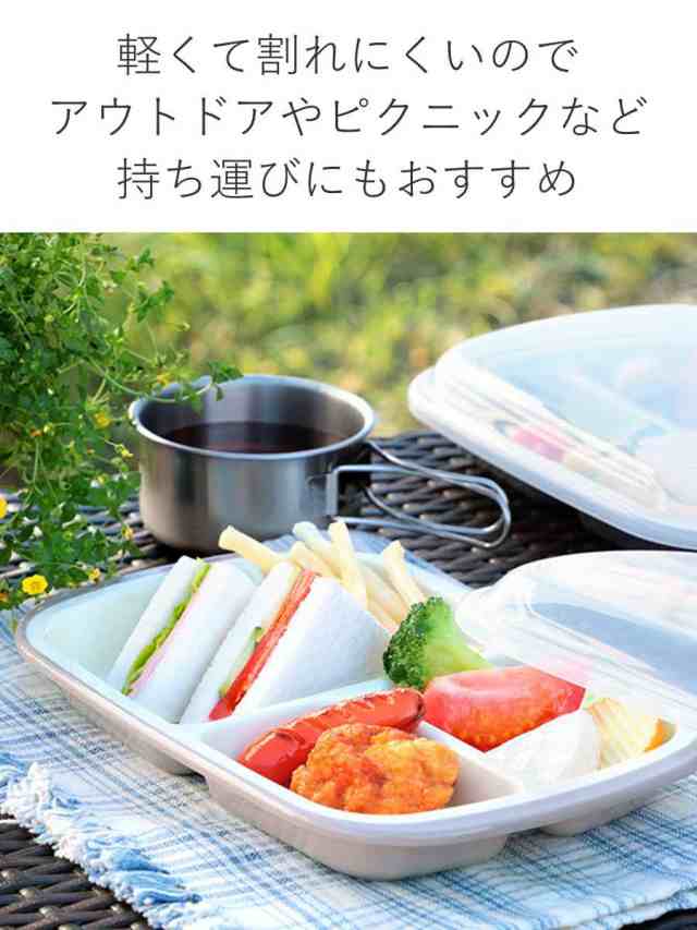 電子レンジ対応耐熱プレート・緑 - 食器