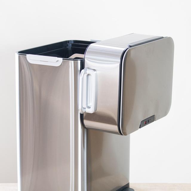 ゴミ箱 58L HOALU ステンレス （ ごみ箱 ダストボックス ホアル 大容量