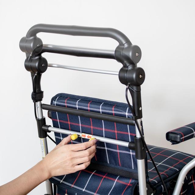 シルバーカー スタンダードタイプ テイコブ コンパクト 座れる 幸和製作所 （ カート 歩行器 歩行車 折りたたみ 軽量 アルミ製 大容量 介護 高齢者 おしゃれ 歩行補助 買い物 介護用 高さ調節 座面付き シニア ）_17