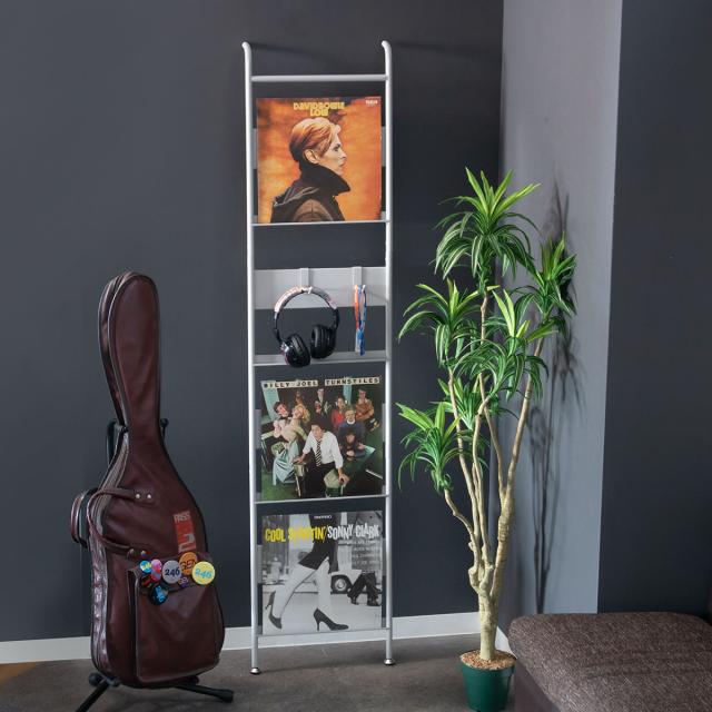 収納ラック レコードラック スリム （ ラック レコード 収納