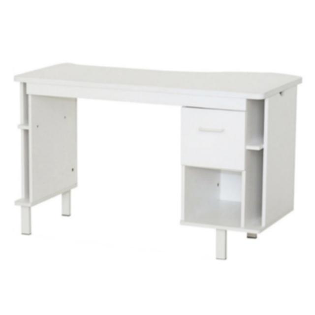 ネイルデスク ネイルデスク 幅113.8cm 引き出し付き （ ネイル ネイルテーブル