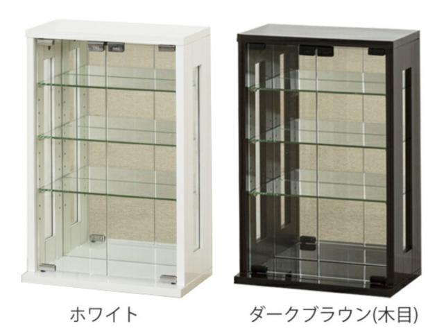 卓上コレクションケース 幅40cm 縦型 ガラス （ コレクションラック