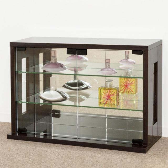 卓上コレクションケース 幅60cm 横型 ガラス （ コレクションラック