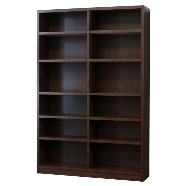 本棚 強化棚シェルフ 幅119cm 高耐荷重 可動棚 1.5cmピッチ 日本製 （ シェルフ 書棚 壁面収納 ラック A4対応 A4ファイル オープンラック 頑丈 収納 家具 シンプル ）_9