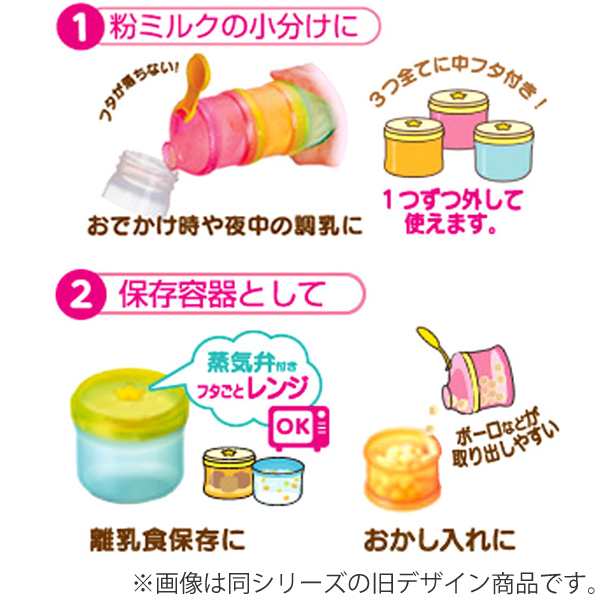 ミルクケース 2WAY 哺乳瓶 用 粉ミルク容器 アンパンマン キャラクター （ 粉ミルク用 容器 粉ミルク ケース 赤ちゃん ベビー 用品  の通販はau PAY マーケット - リビングート