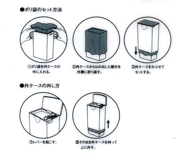 トイレポット ゴミ箱 スリム トイレ用品 （ サニタリーポット ダストボックス トイレ用 トイレ収納 コーナーポット 汚物入れ ）｜au PAY  マーケット