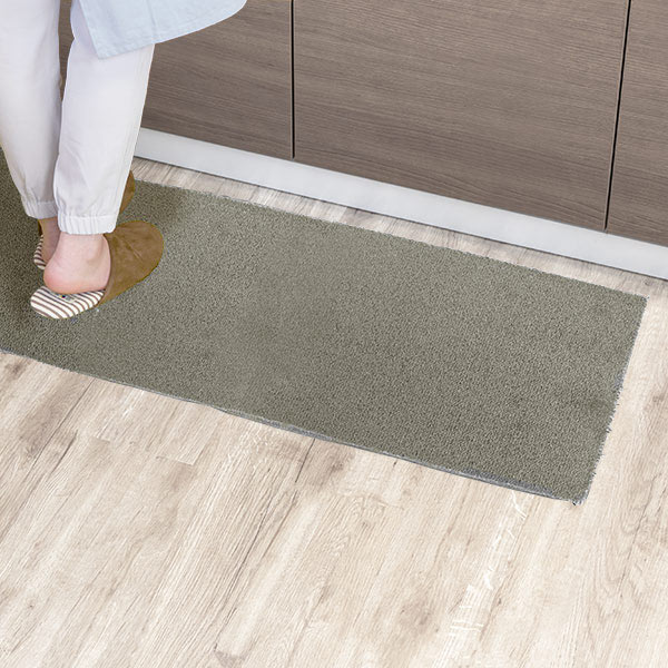 キッチンマット 1cm単位 オーダー 60×201〜220cm レモード3 オーバーロック加工 （ 日本製 キッチン マット サイズオーダー 60cm イージーオーダー 防炎 抗菌 防ダニ 制電 台所マット 長さ選べる ）_8