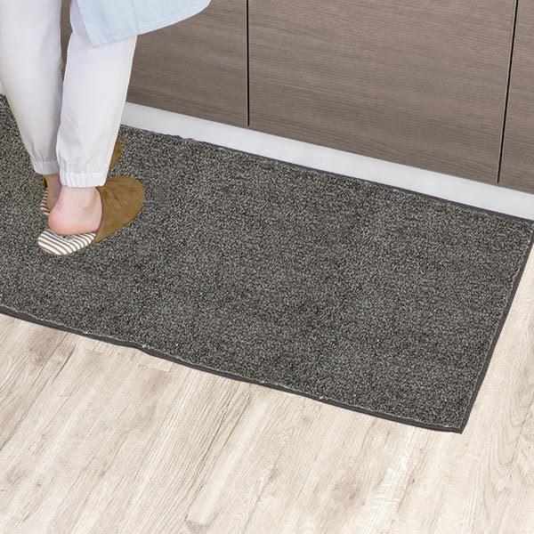 キッチンマット 1cm単位 オーダー 60×241〜260cm エミネンス オーバーロック加工 （ 日本製 キッチン マット サイズオーダー 60cm イージーオーダー 防炎 抗菌 防ダニ 制電 台所マット 長さ選べる ）_9