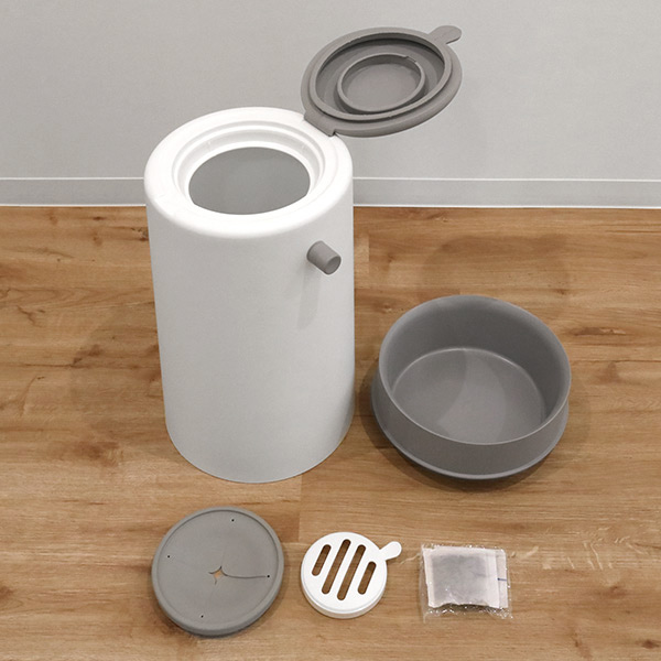 ゴミ箱 密閉 20L 防臭 おむつ ふた付き 臭わない 消臭 パッキン ダイパーポット like-it 日本製 （ ごみ箱 プッシュ おむつペール オムツ 生ゴミ ペット 介護 トイレ オムツペール おしゃれ 赤ちゃん ダストボックス におわない ）_9